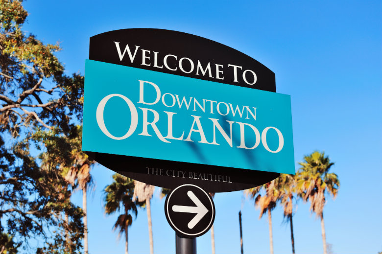 Welcome To Orlando Sign