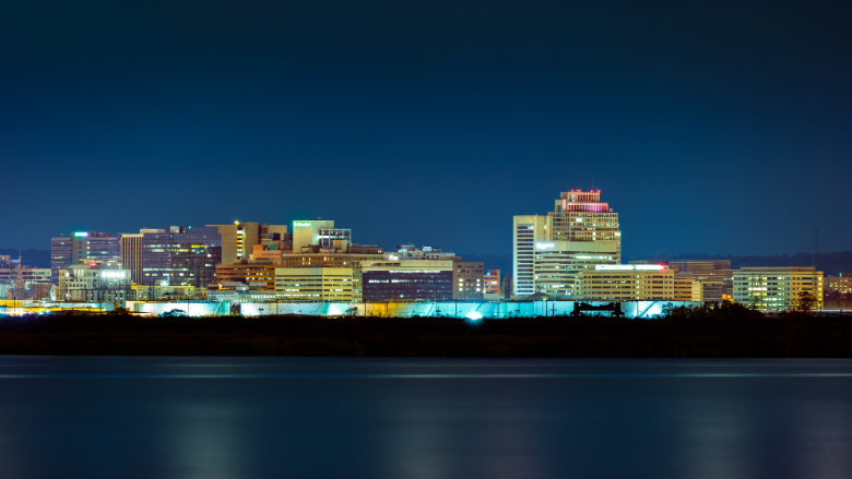 Wilmington Delaware Skyline