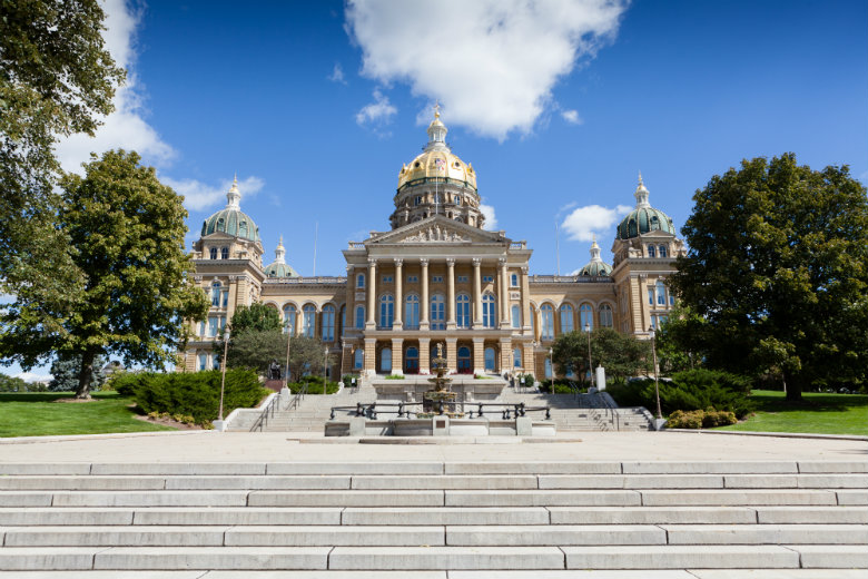 Capitol In Iowa