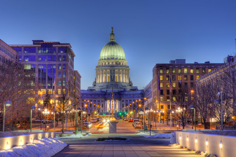 Madison Wisconsin Skyline