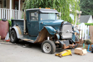Old truck restoration