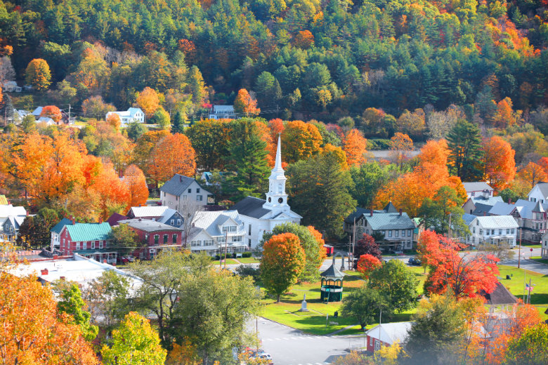 Vermont in Autumn Time