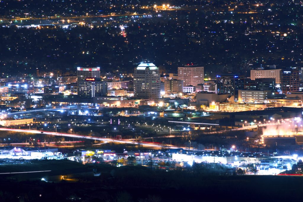 Colorado Springs Skyline