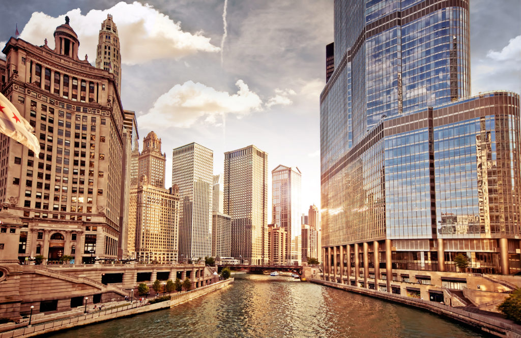 Chicago skyline 