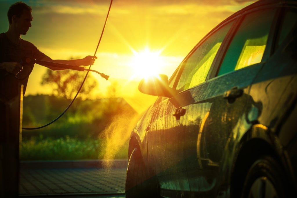 Spring Car Washing